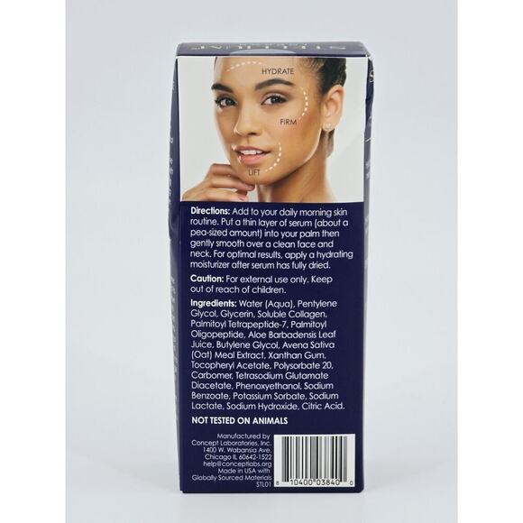 STELLIUM LONDON Age-Defying - Ultra-Firm Collagen Face Serum - 1.4 oz - Picture 4 of 9